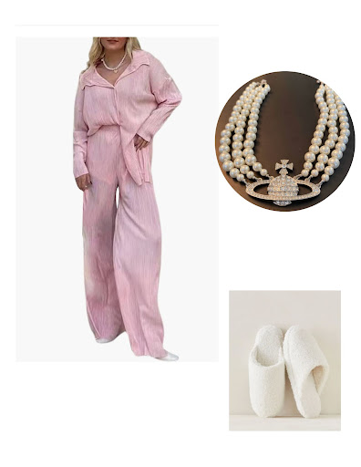 cozy galentine\'s day outfit