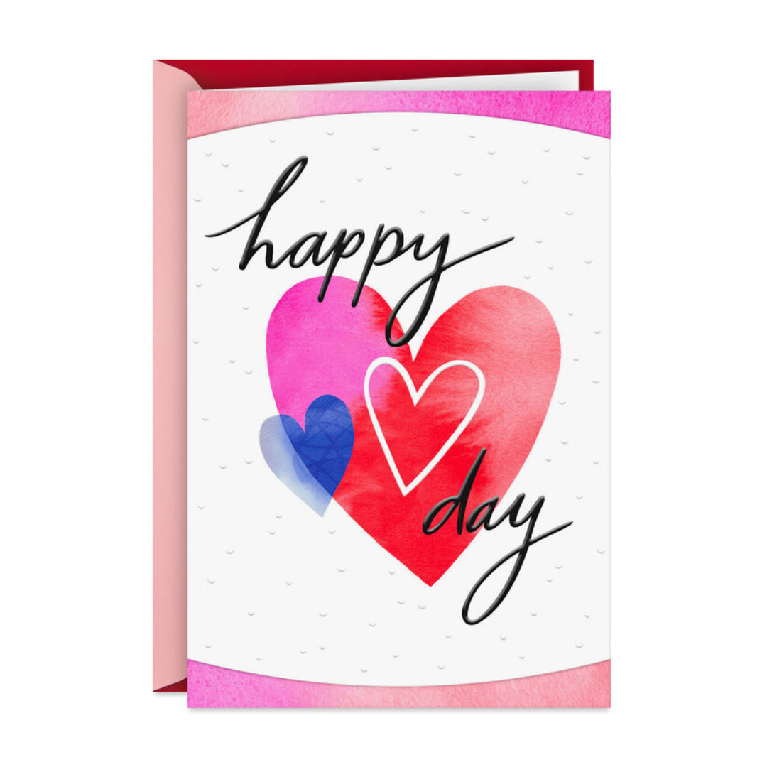 Greeting card with \