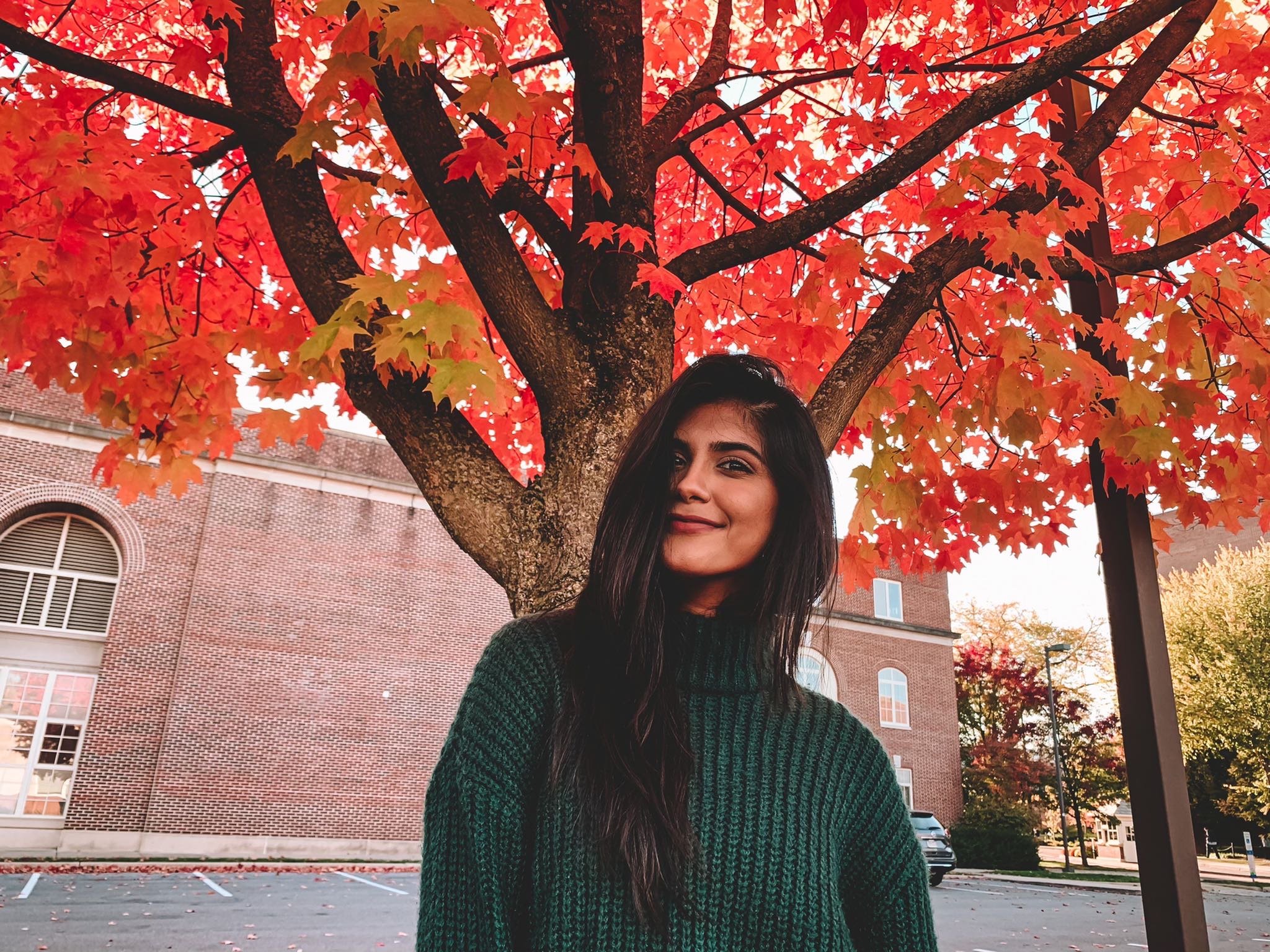 Fall Girl Penn State Photoshoot