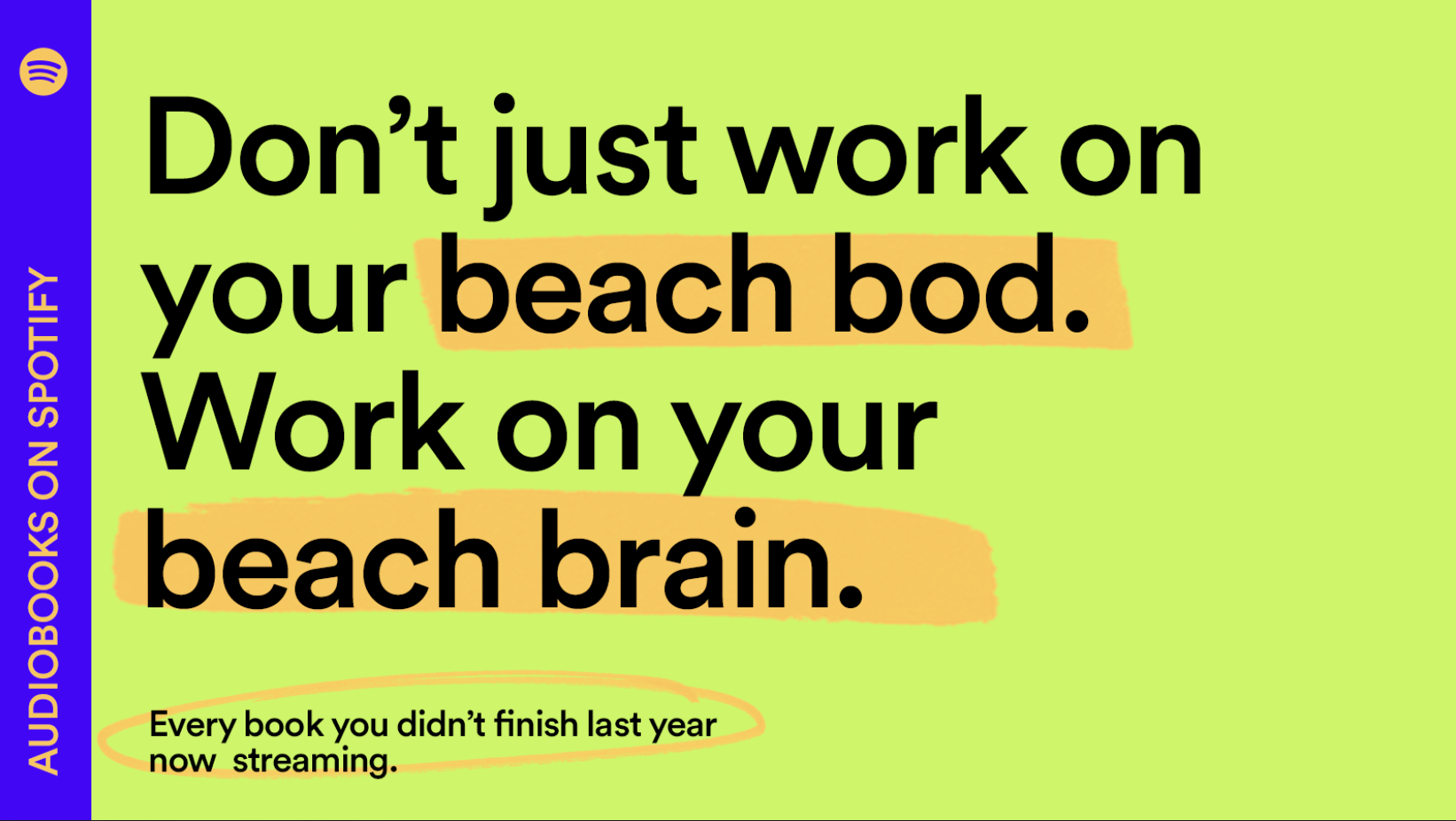 Spotify audiobooks graphic \