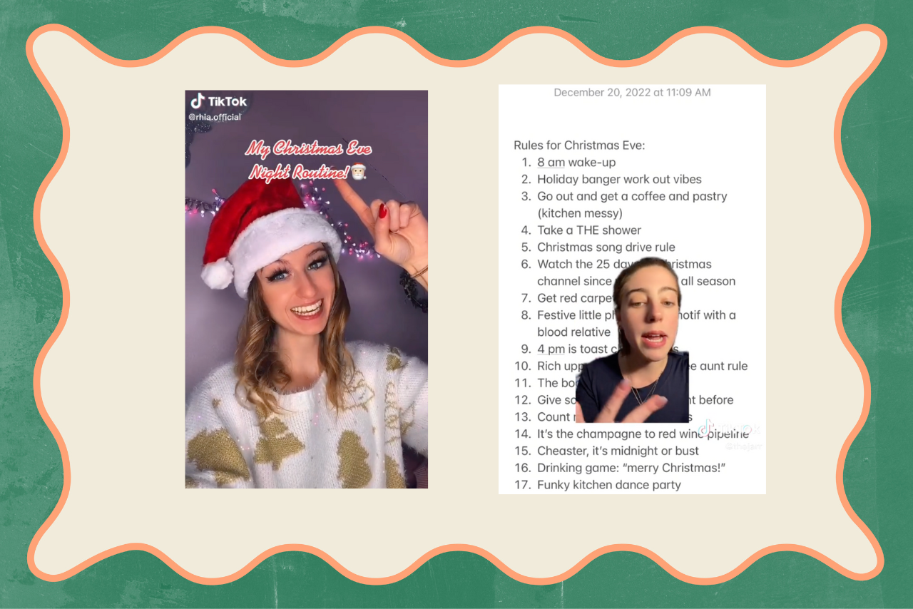 christmas eve routine