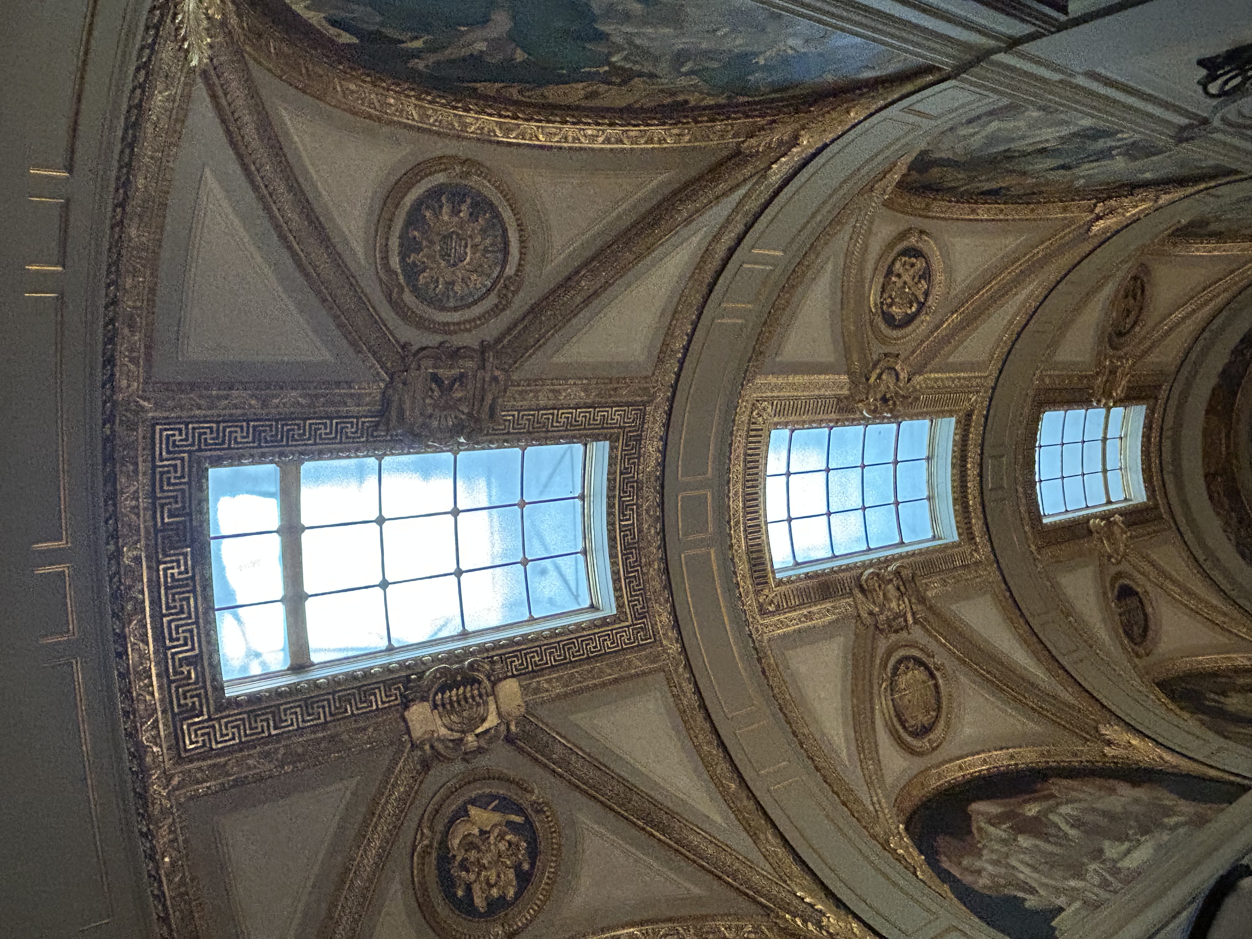 Ceiling of the Boston Public Library