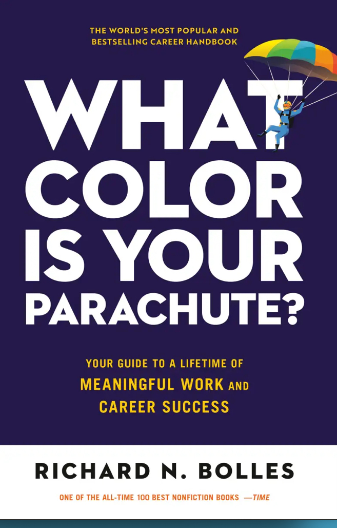 book cover what color is your parachute