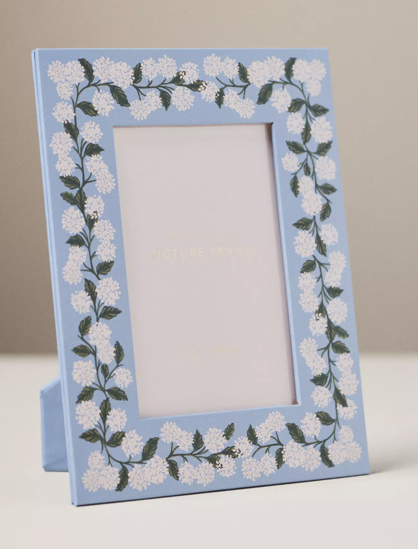 Anthropologie Hydrangea Picture Frame