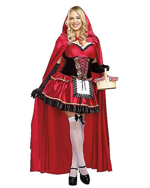little red plus size costume