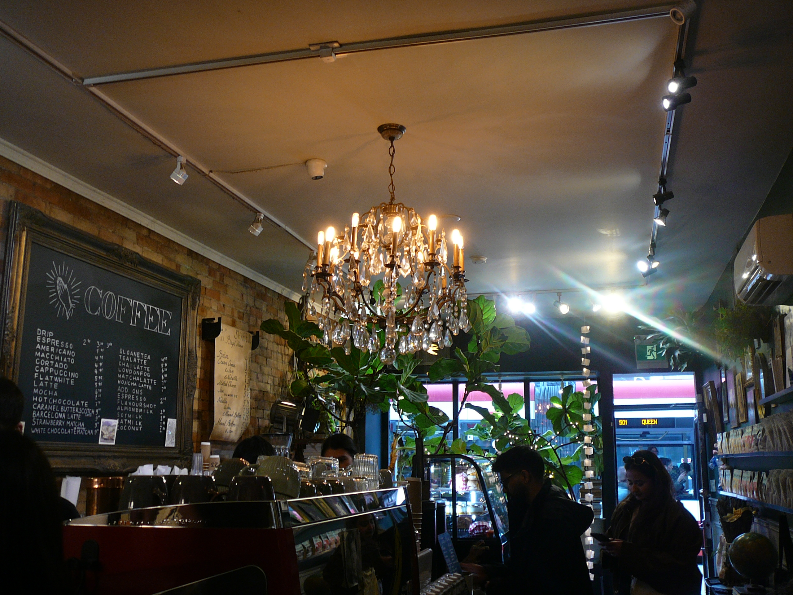 Cafe 23 in Toronto on Queen St. W.