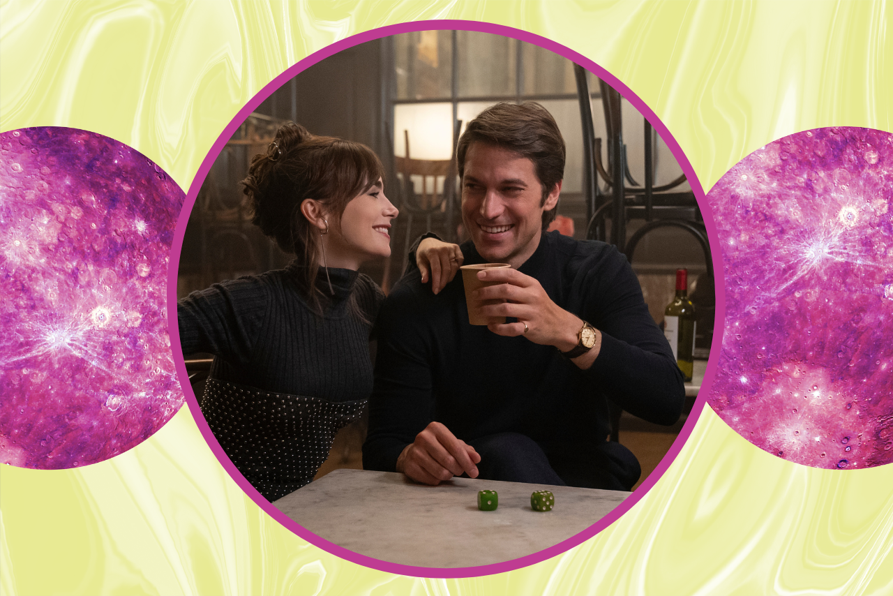 Emily and Gabriel in Season 4 Part 1 of \'Emily In Paris\'