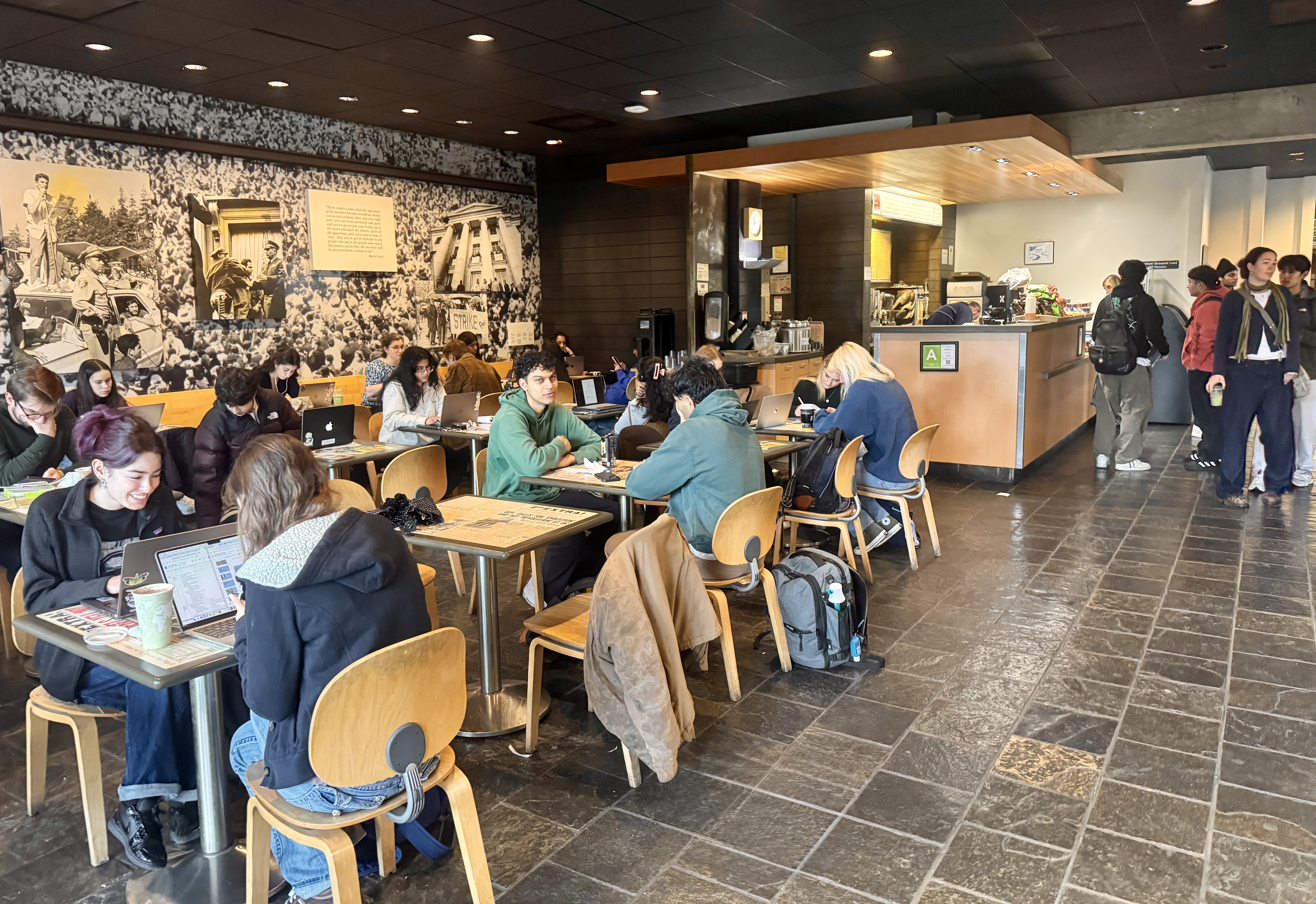 Free Speech Movement Cafe interior