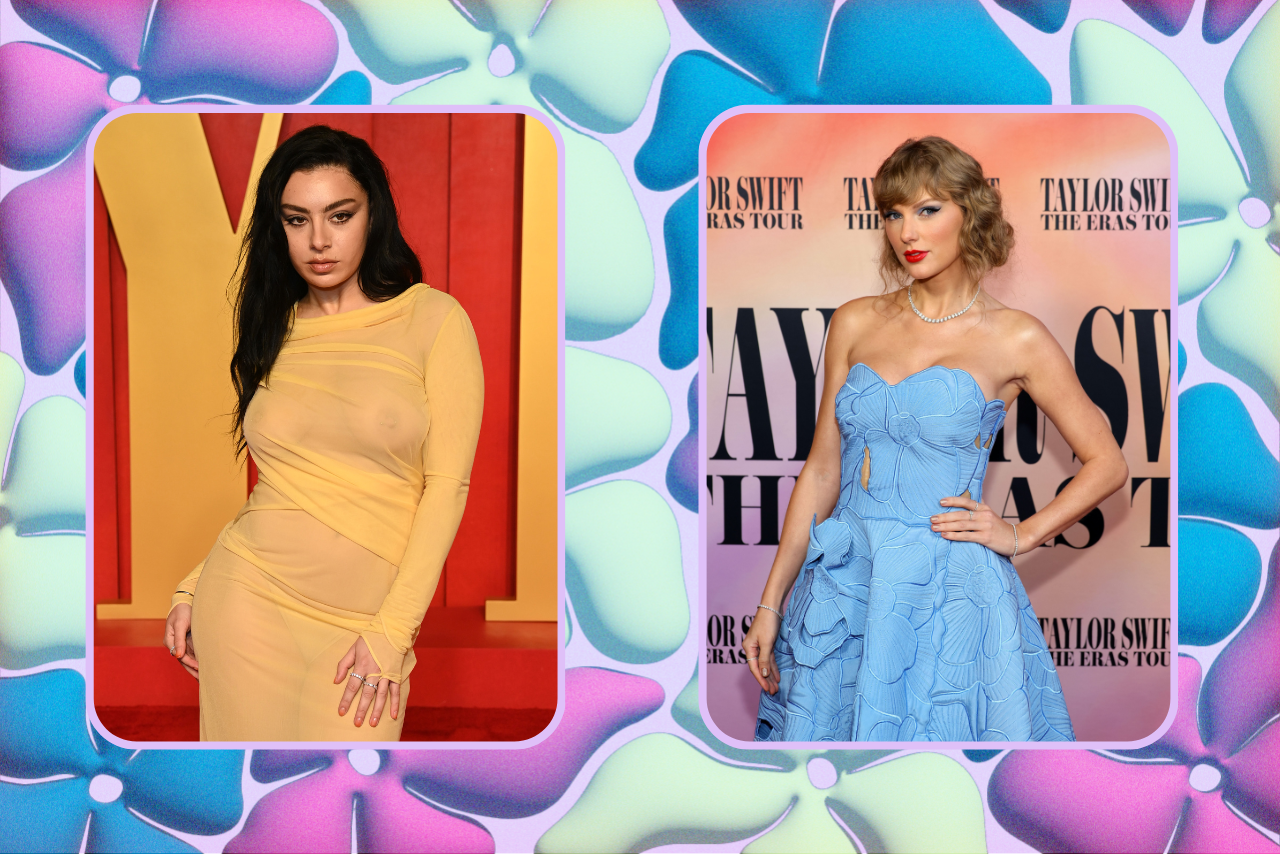 Charli xcx and Taylor Swift