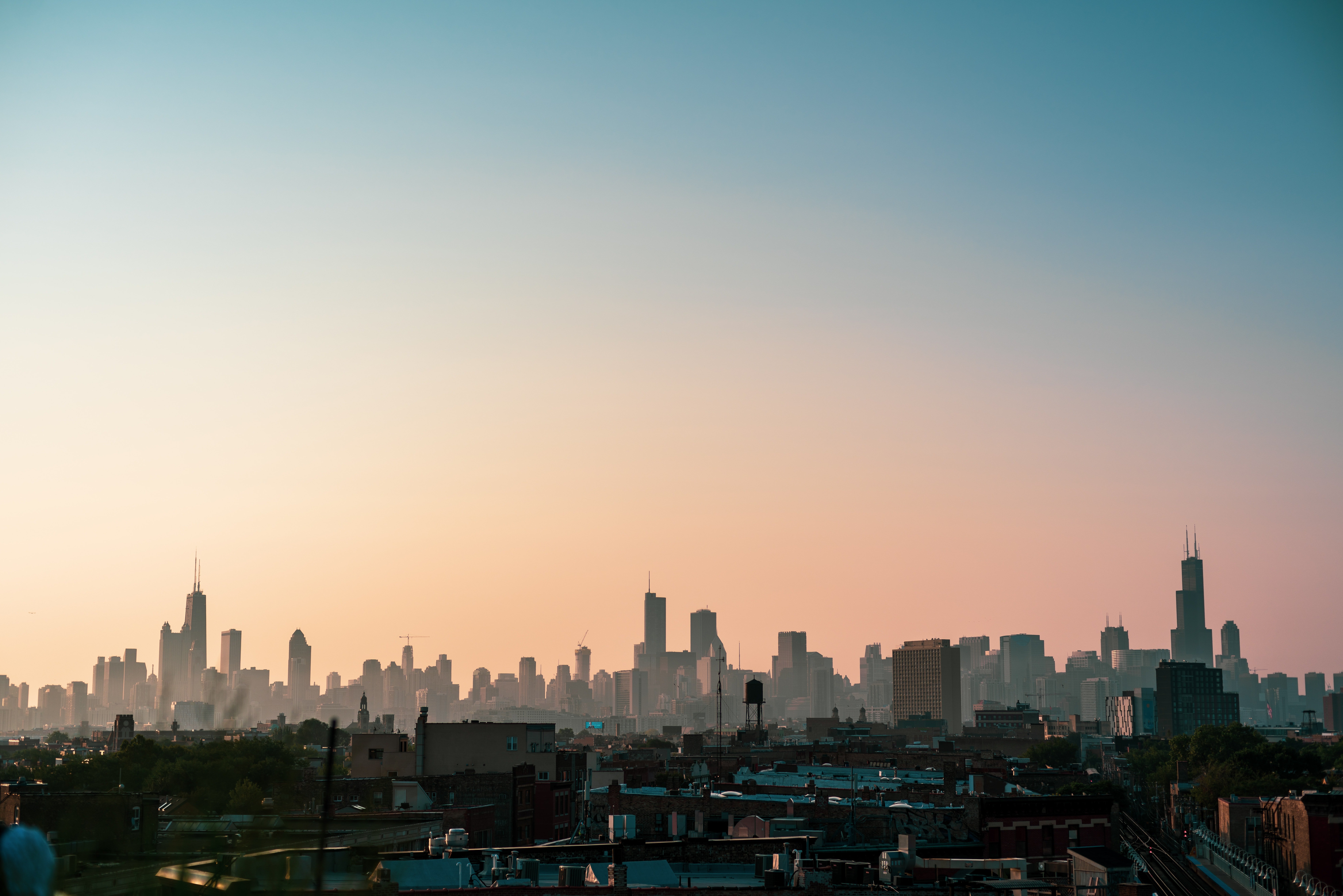 Chicago city landscape at sunrise by Brad Knight?width=698&height=466&fit=crop&auto=webp&dpr=4