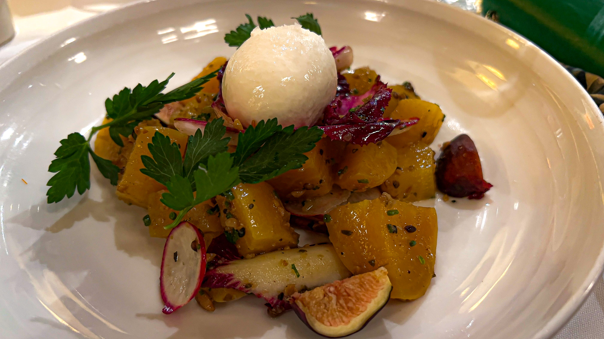 photo of salad at grill 23, boston MA