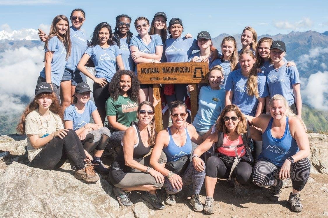wellfit girls Machu Picchu