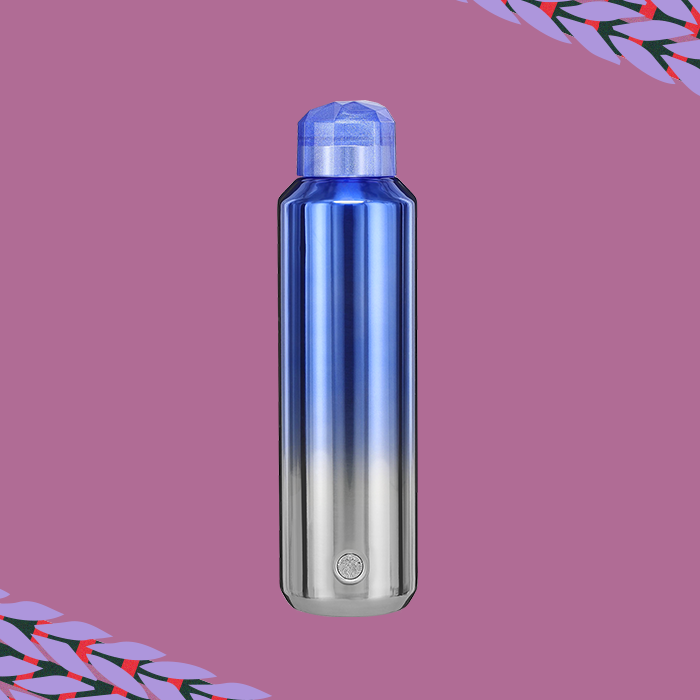 Starbucks Gradient Winter Blue Water Bottle