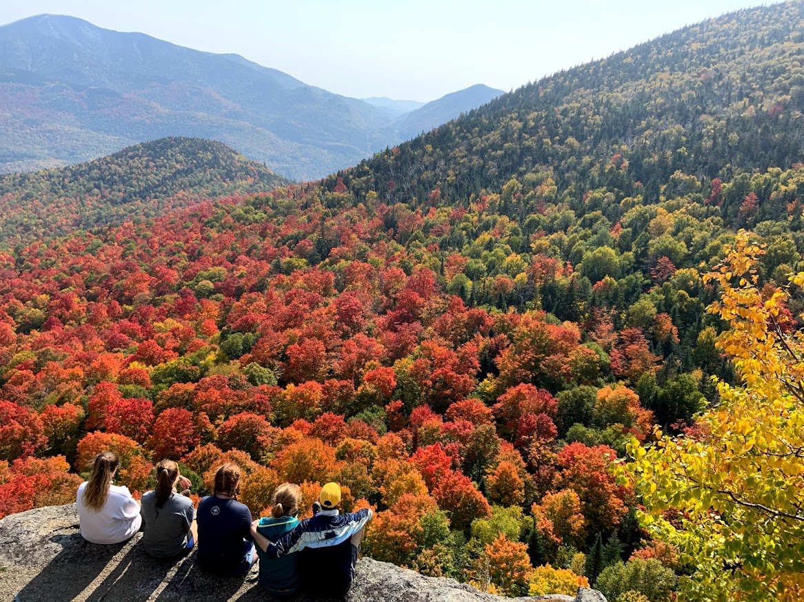 ADK Mountain Top in Fall