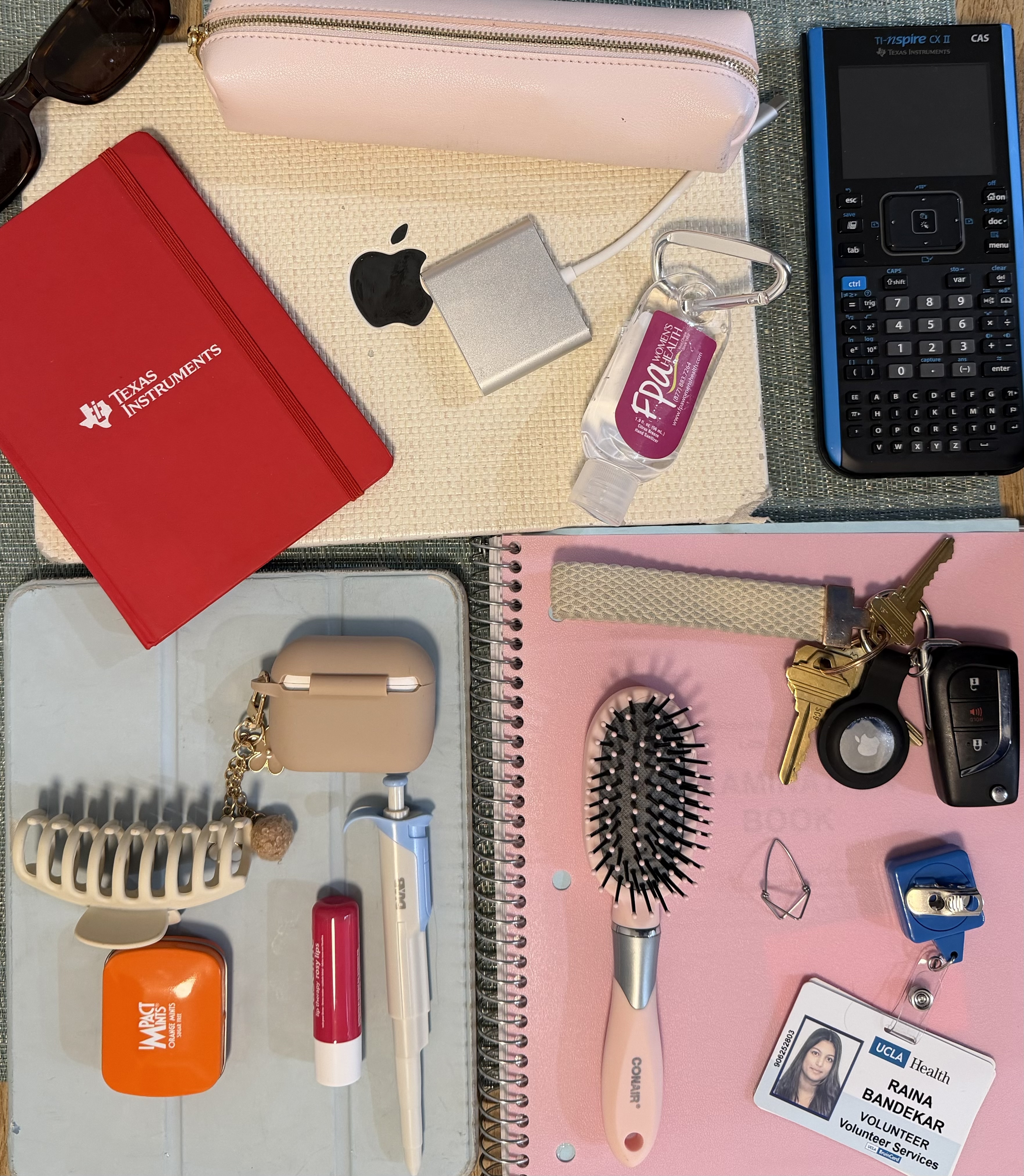Raina Bandekar’s bag essentials