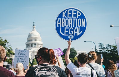 protest sign for safe abortion