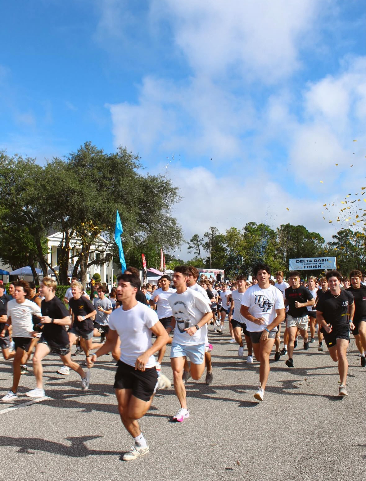 Color run from philanthropy week at ucf