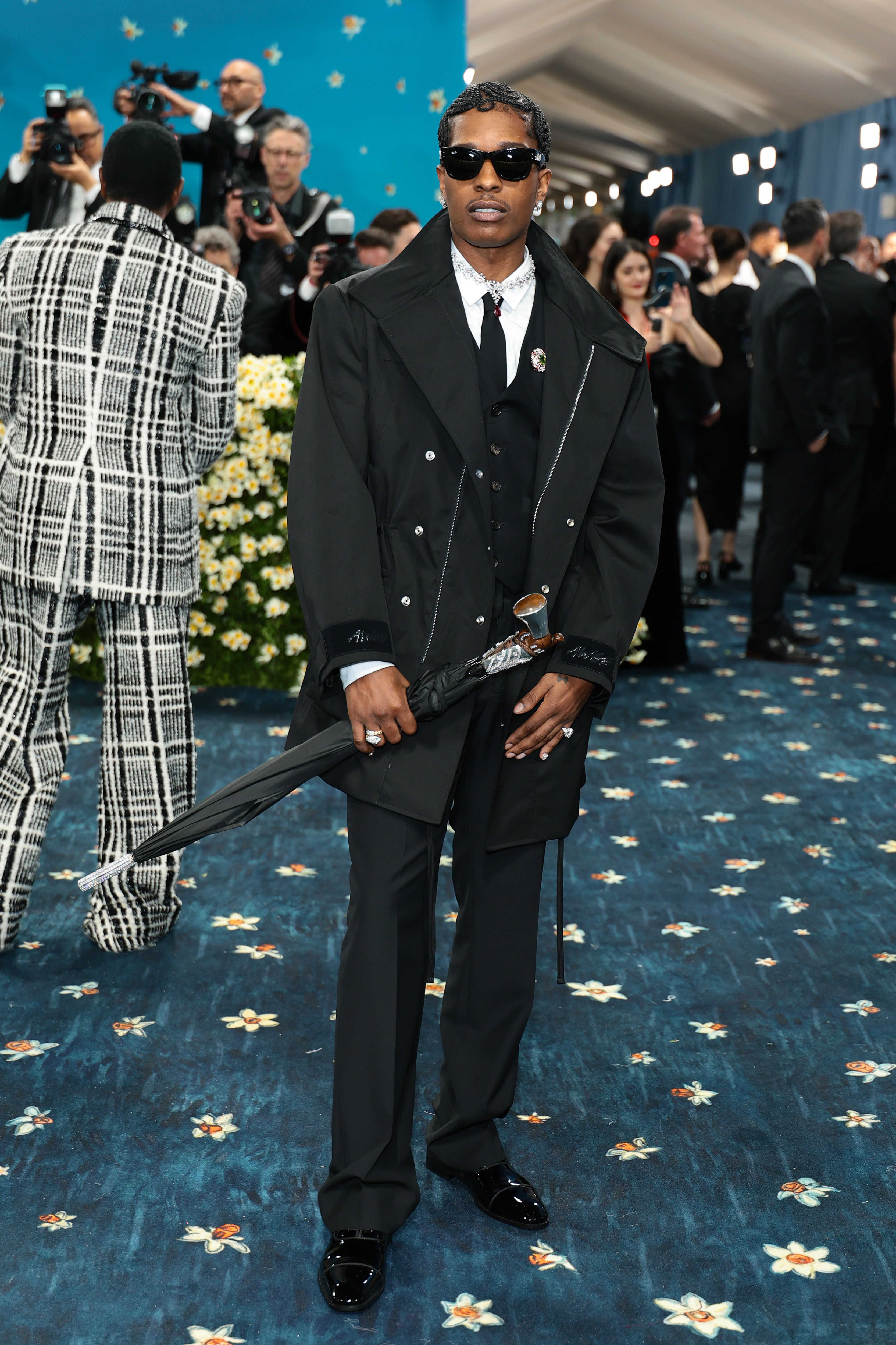 A$AP Rocky at the 2025 met gala