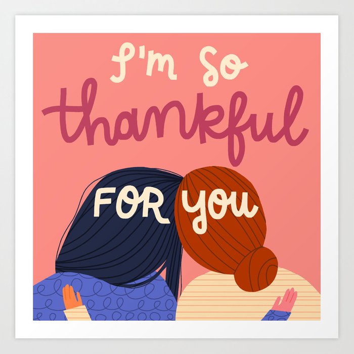 Thankful For You Art Print Society6?width=300&height=300&fit=cover&auto=webp&dpr=4