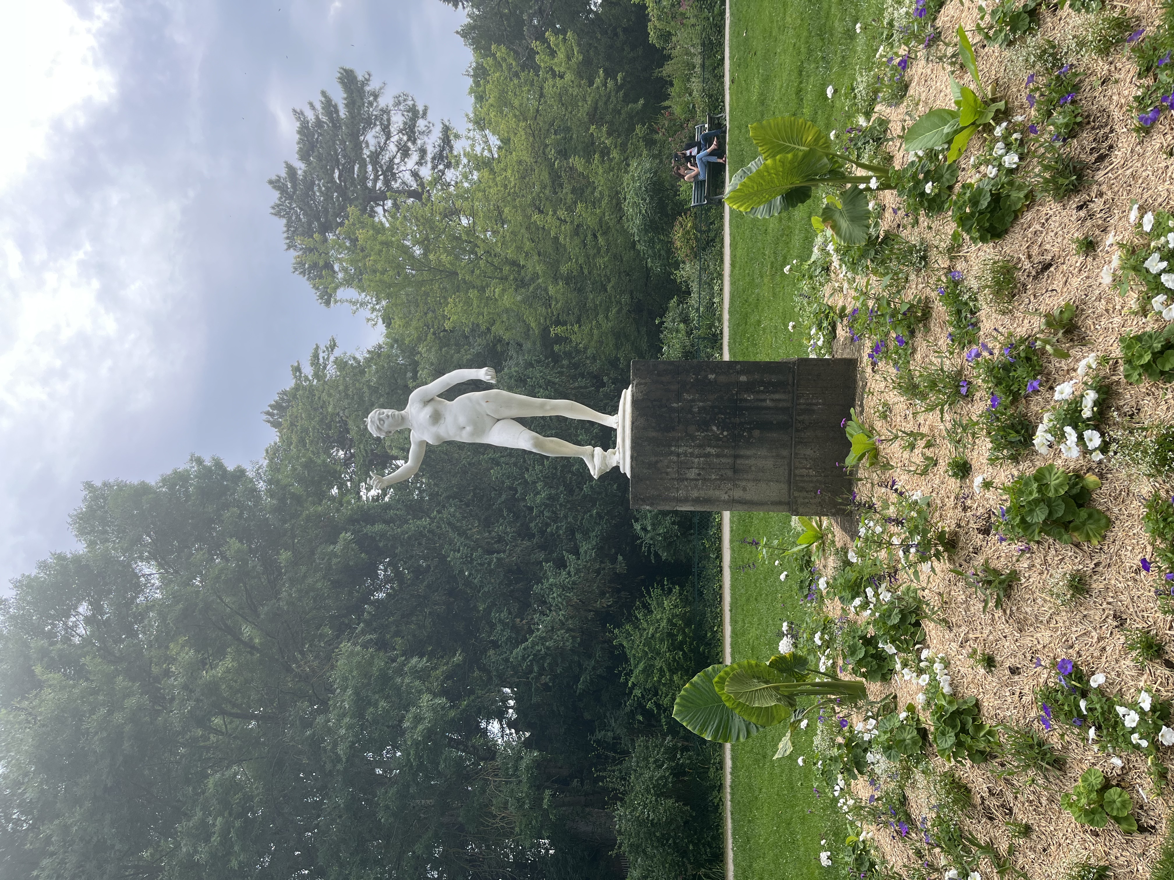 Statue at the Jardin des Plantes in Toulouse, France