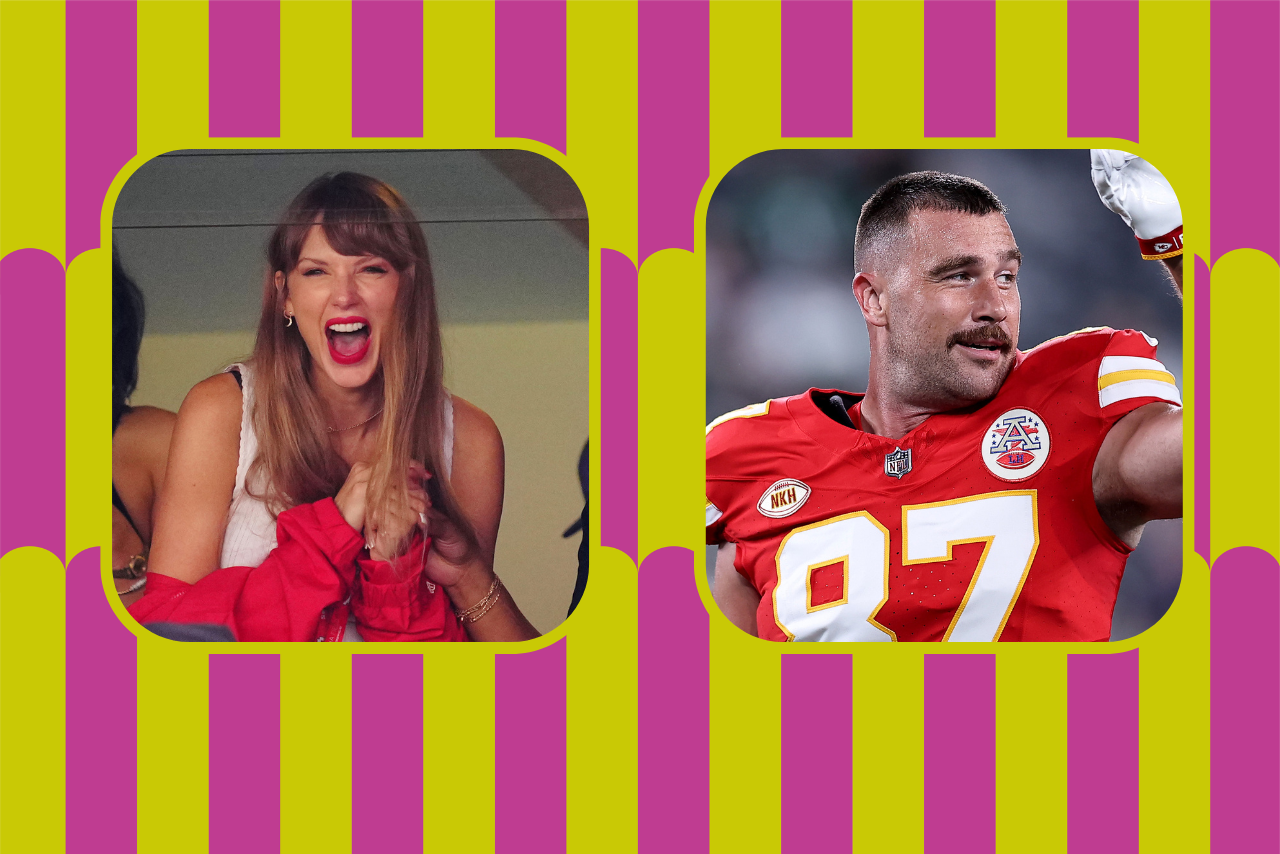 Taylor Swift and Travis Kelce