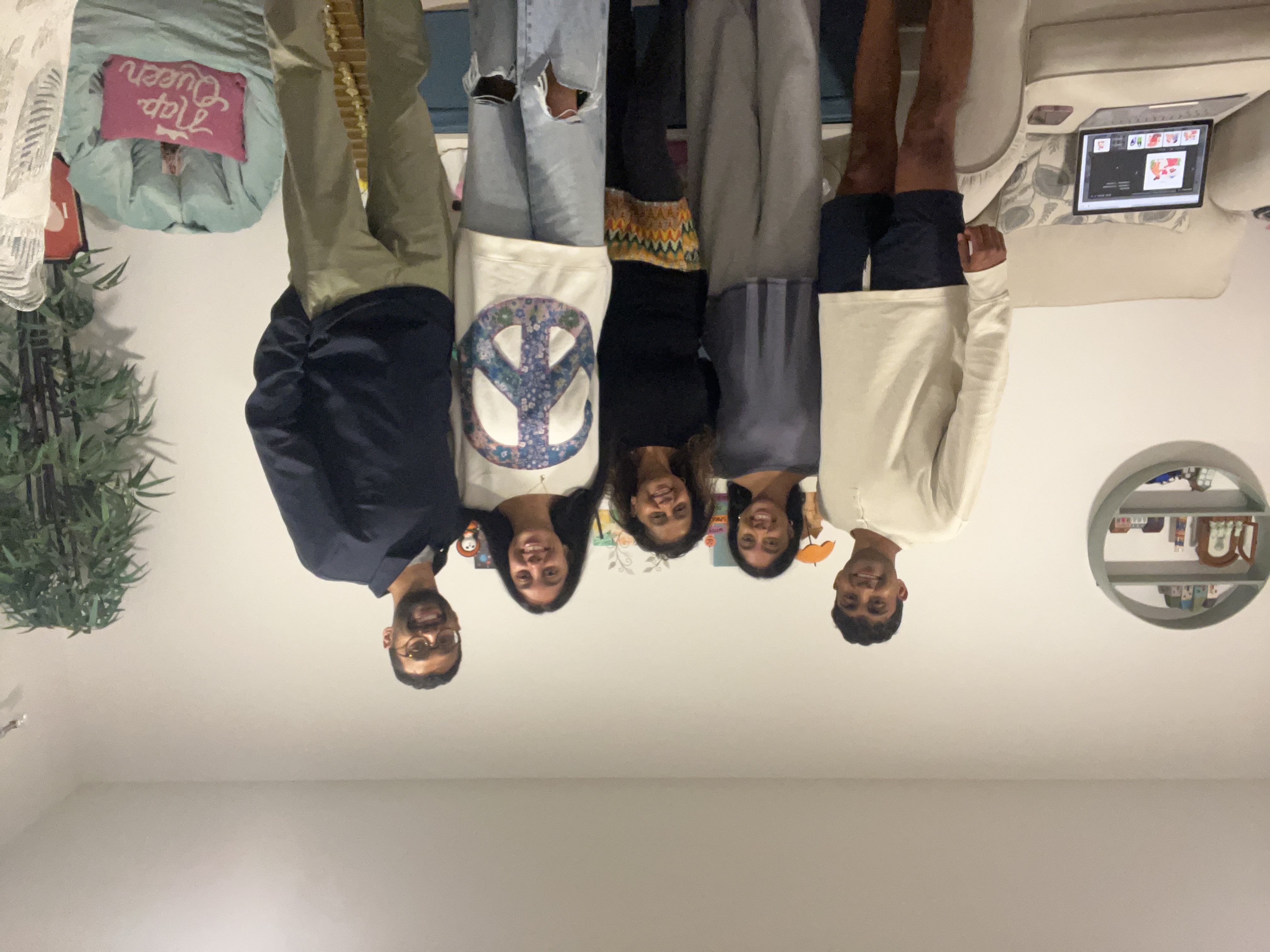 My mom and my siblings