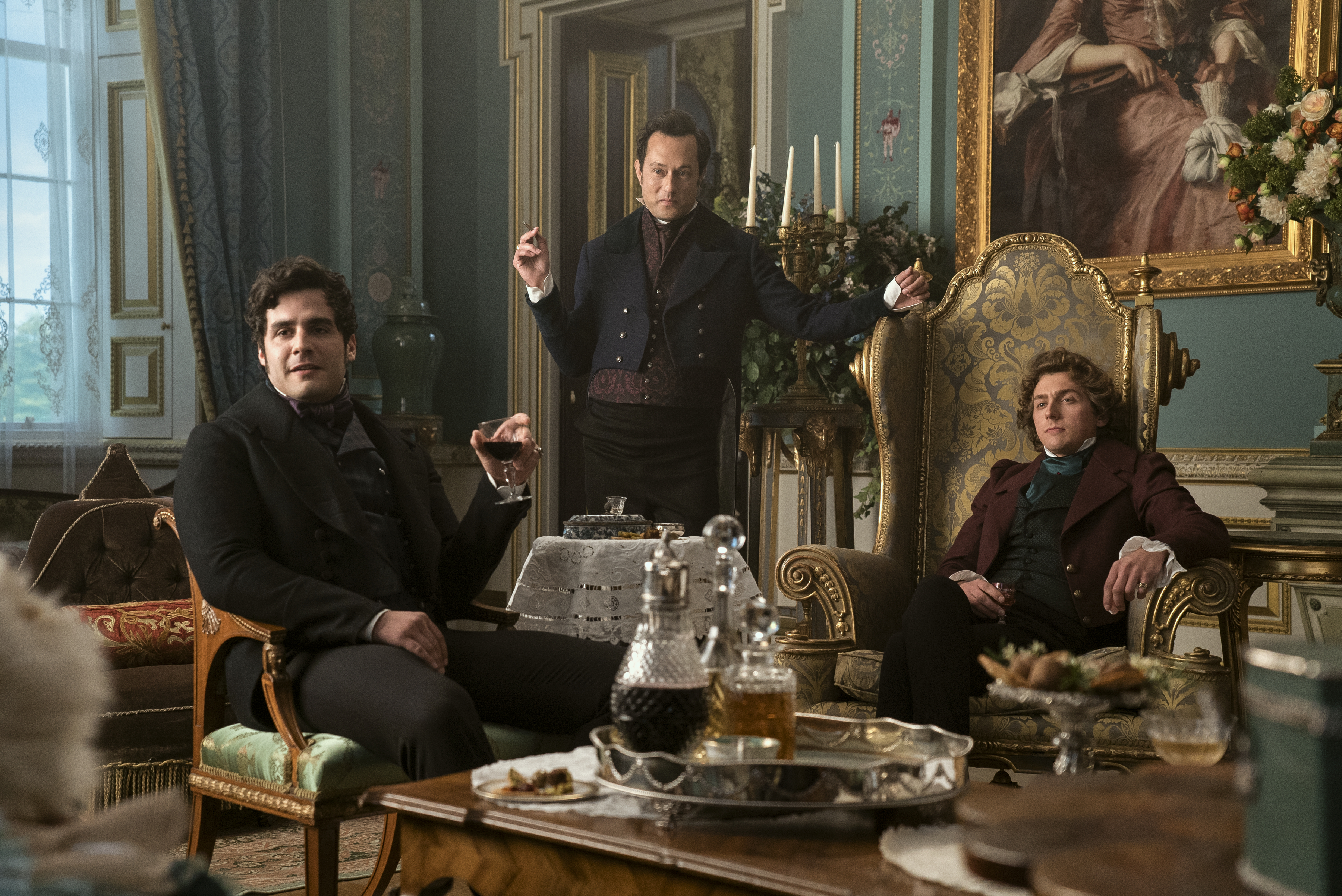 the royal children in \'queen charlotte: a bridgerton story\'