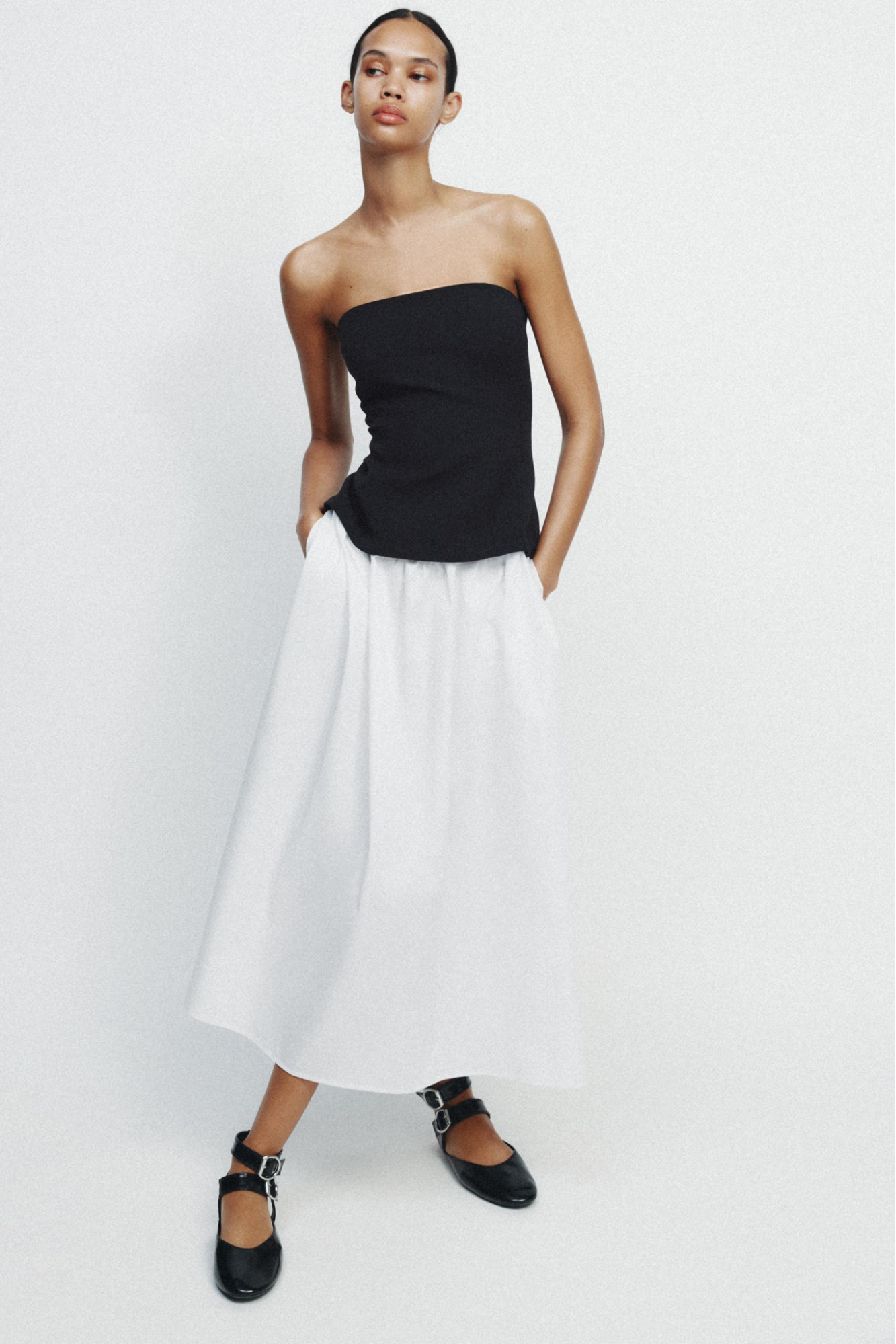 zara maxi dress