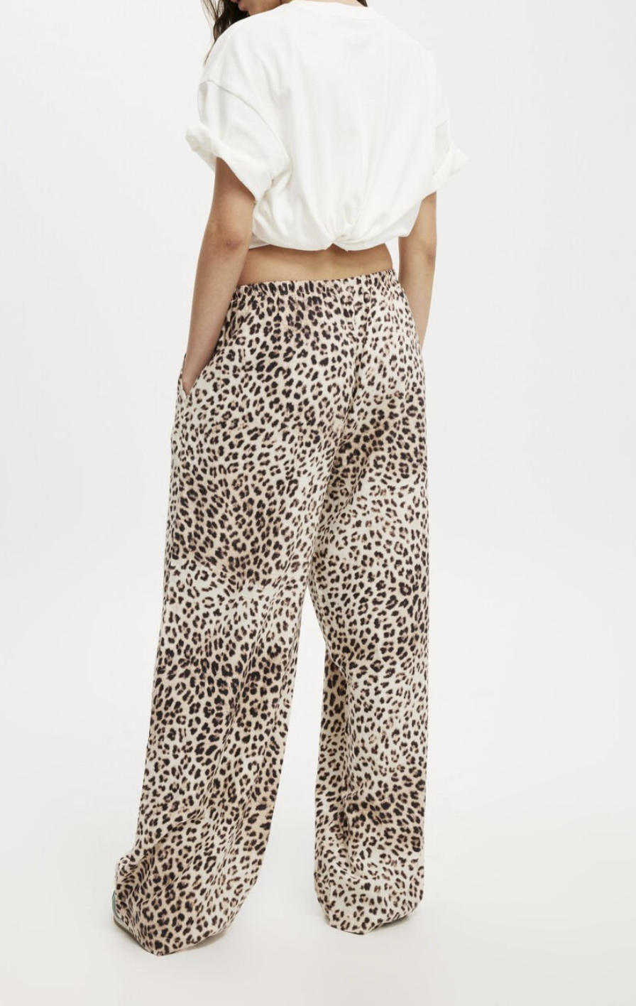 Woman modeling pants