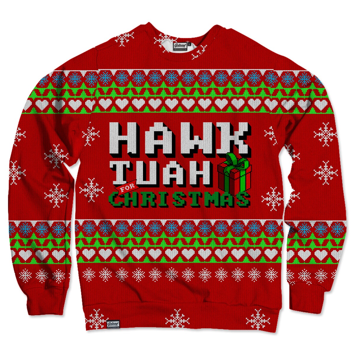 Hawk Tuah for Christmas Sweaterf
