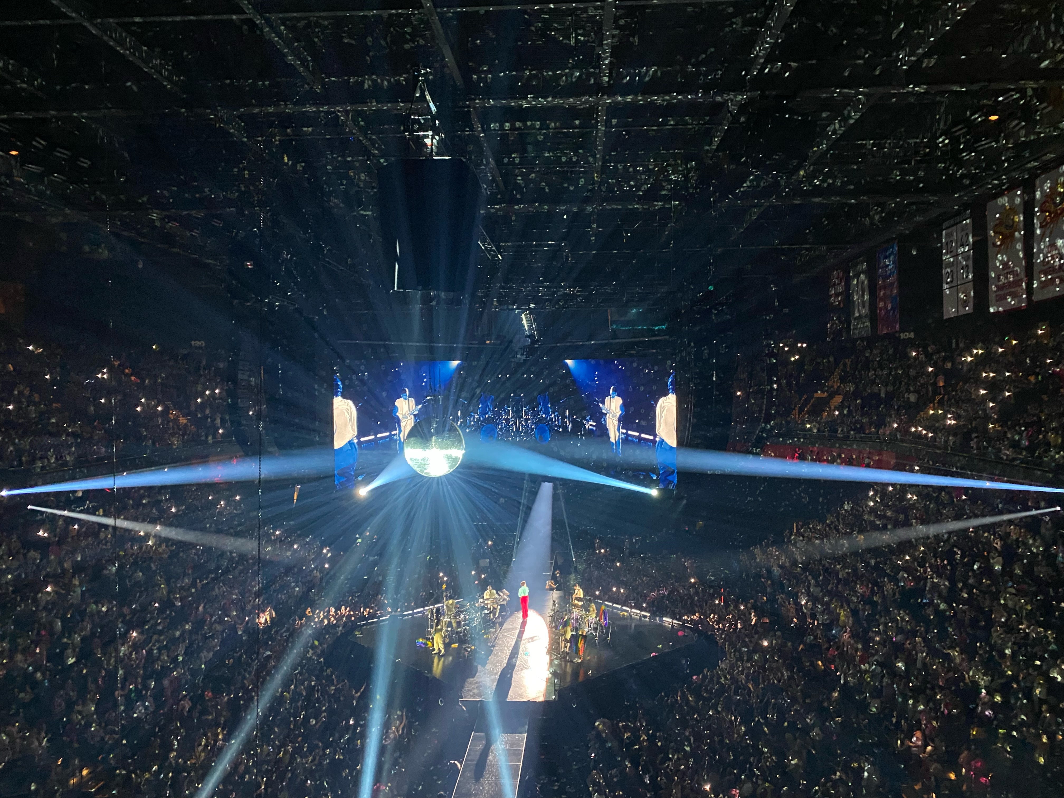 Photo overlooking a Harry Styles Concert