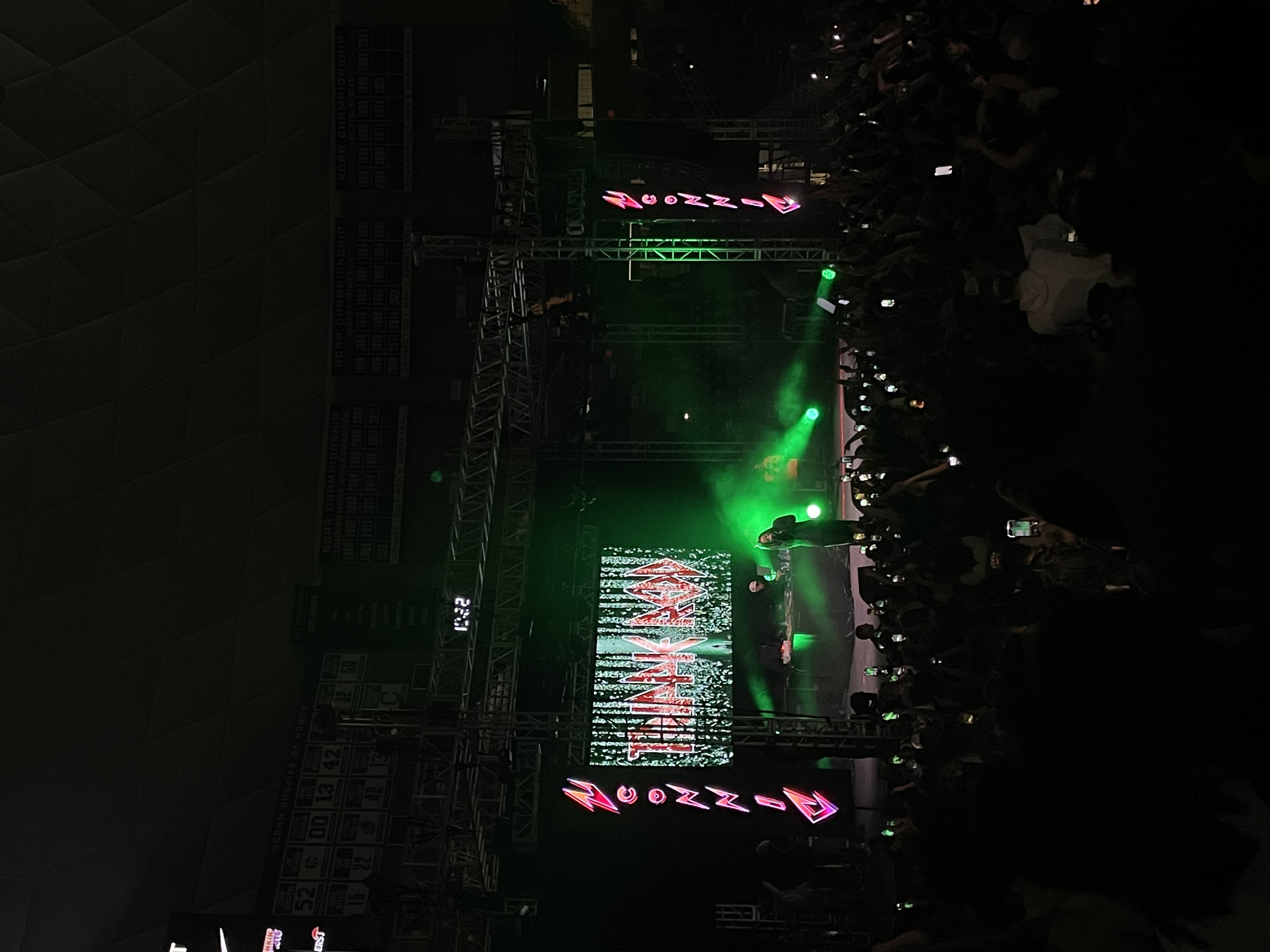 Trippie Redd performing at UConnic concert