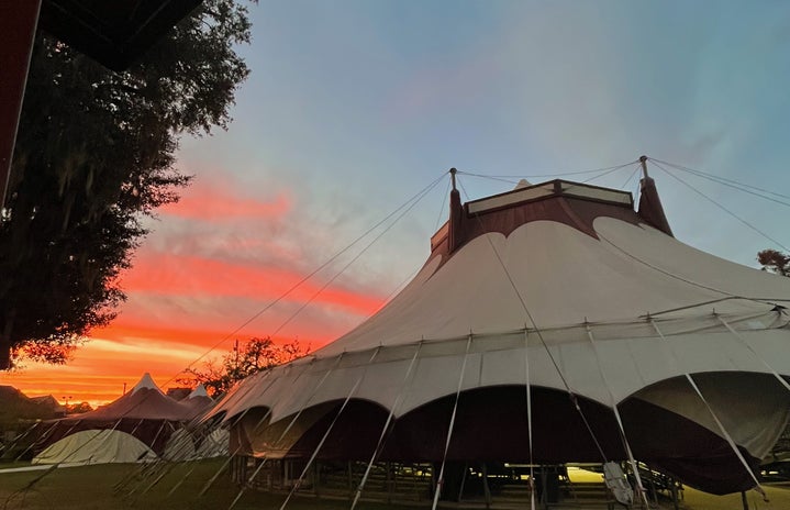 FSU circus tent