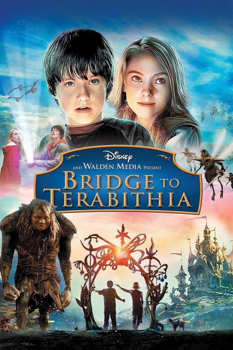 Movie poster for Bridge to Terabithia