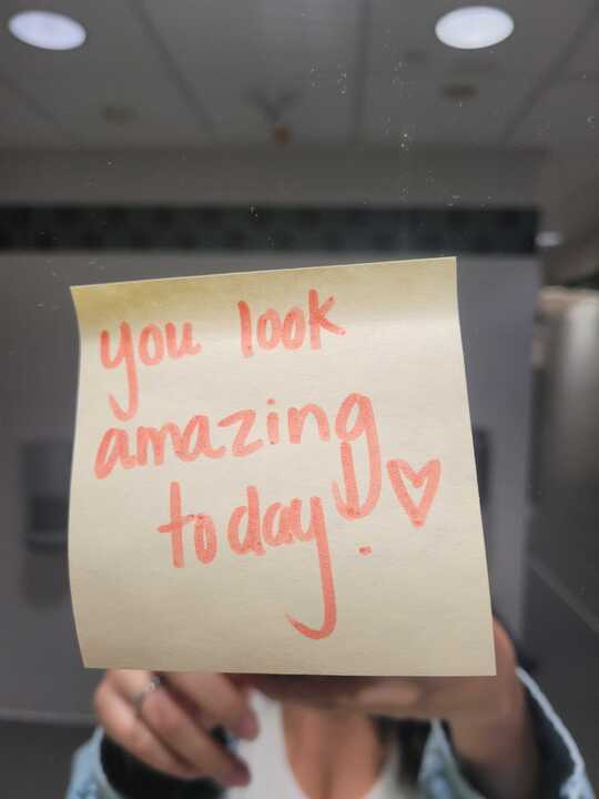 Notes to women at App State