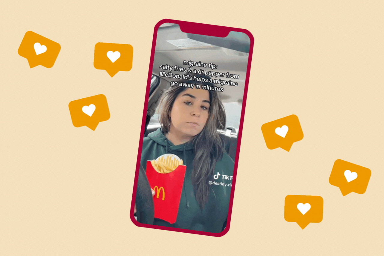 McDonalds migraine hack