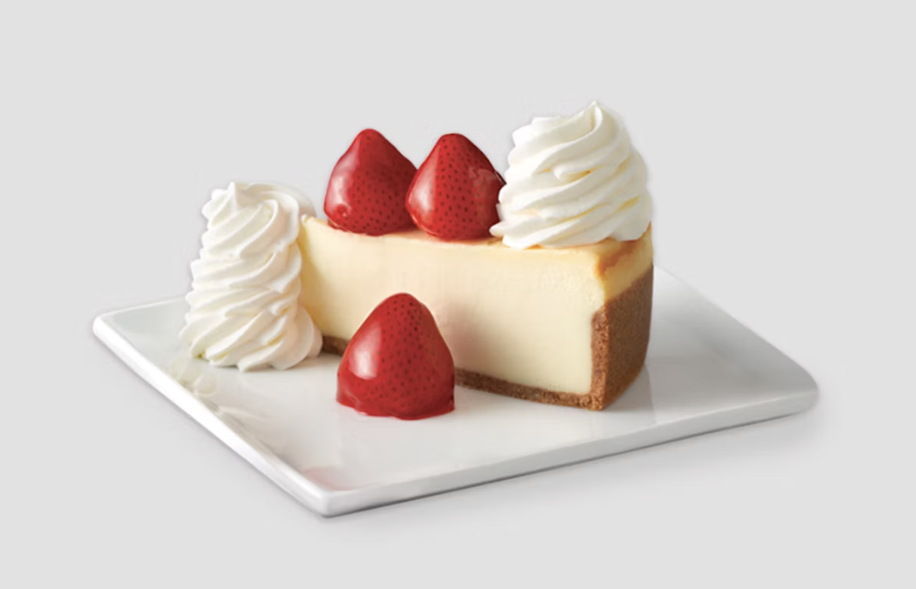 best cheesecake factory menu items