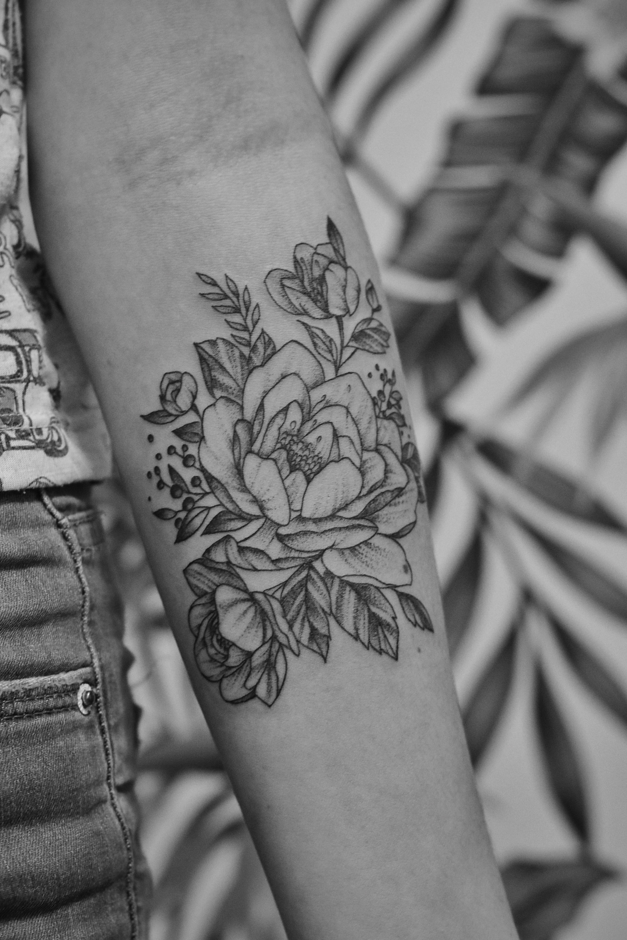 flower tattoo