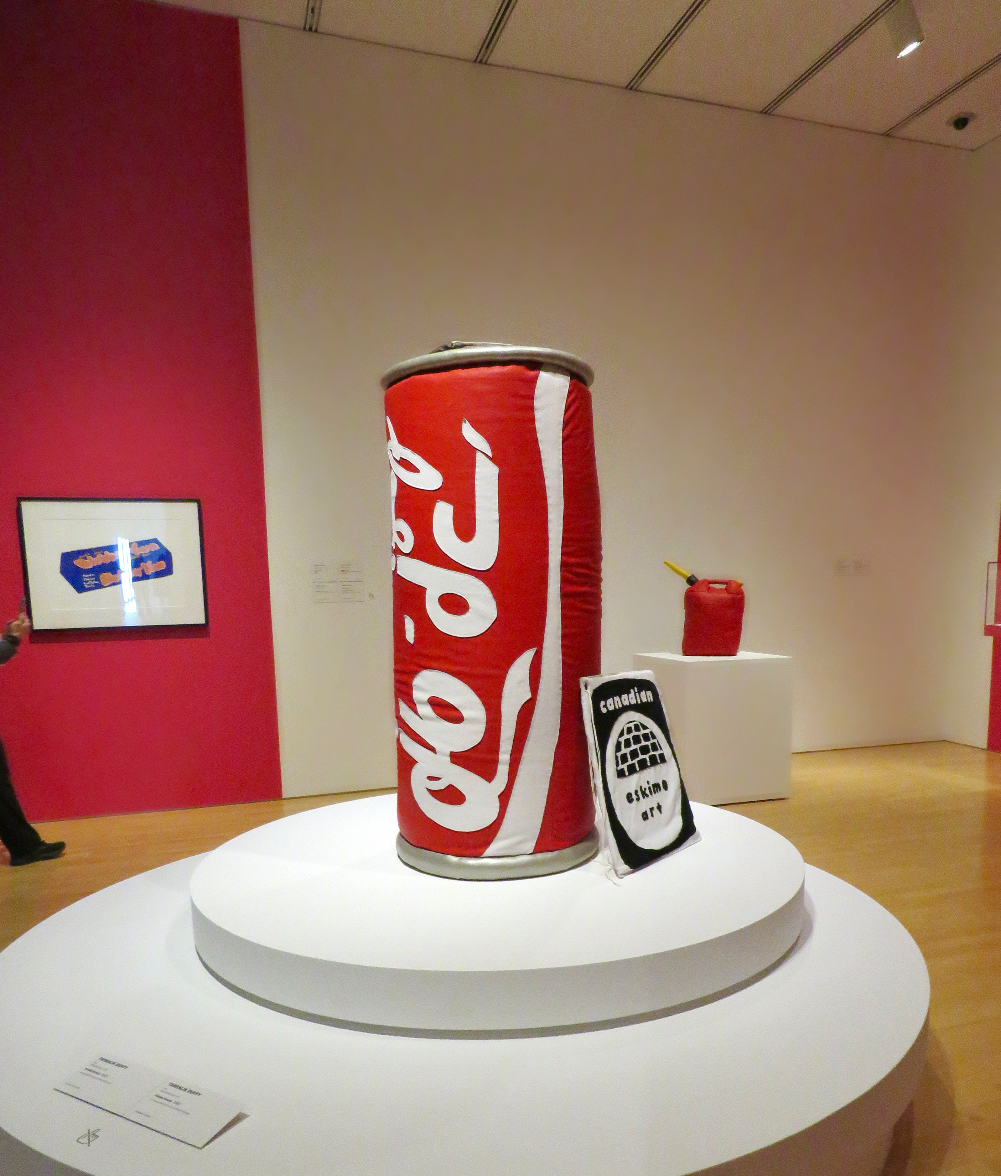 photo of Kuuka Kuula by Tarralik Duffy at an exhibition at the National Gallery of Canada