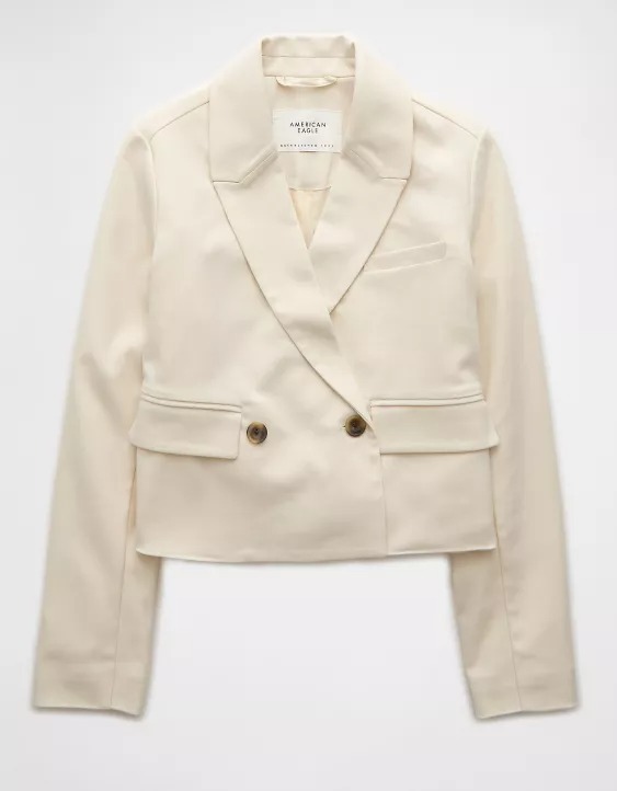 American Eagle Cropped Blazer