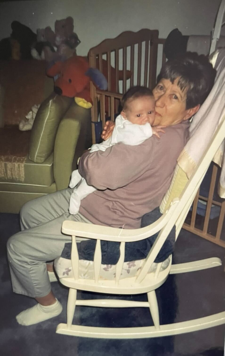 julia merola (the writer) as a child with her grandmother