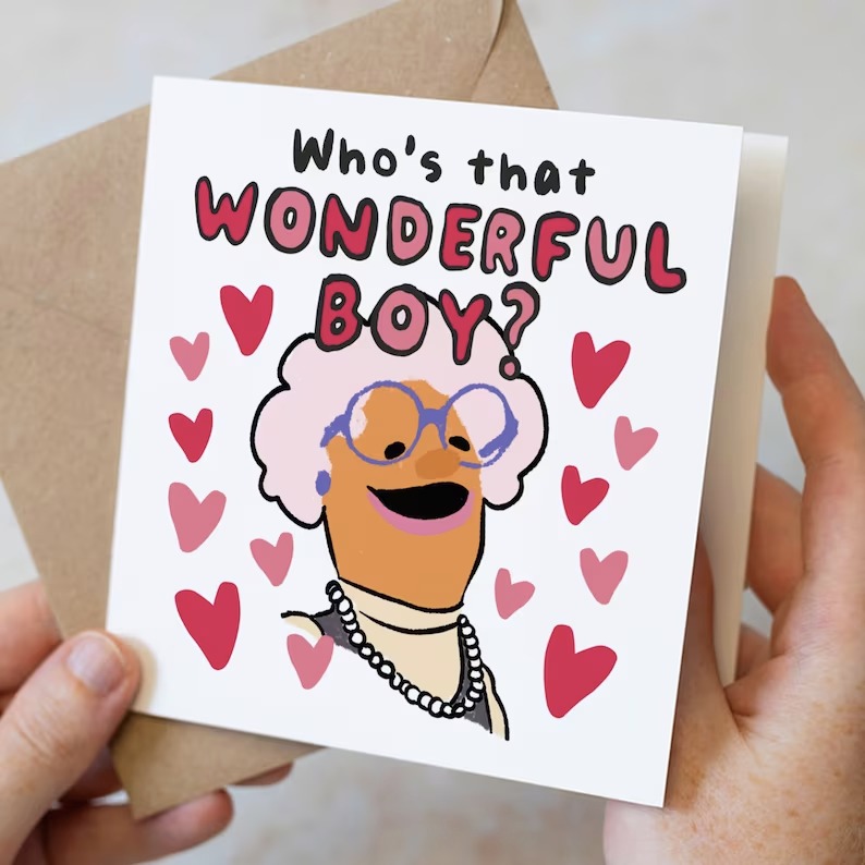 nanalan valentine\'s day card