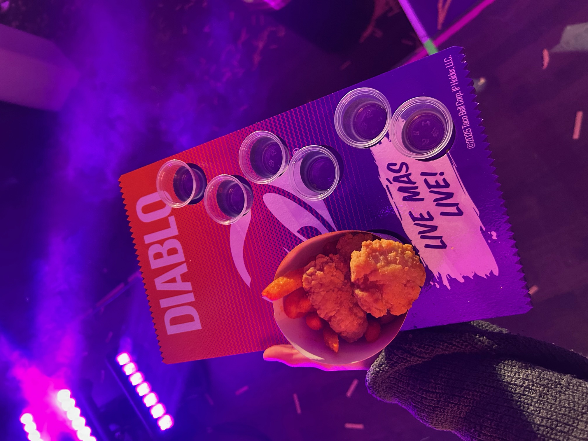 live mas live taco bell new items 2025