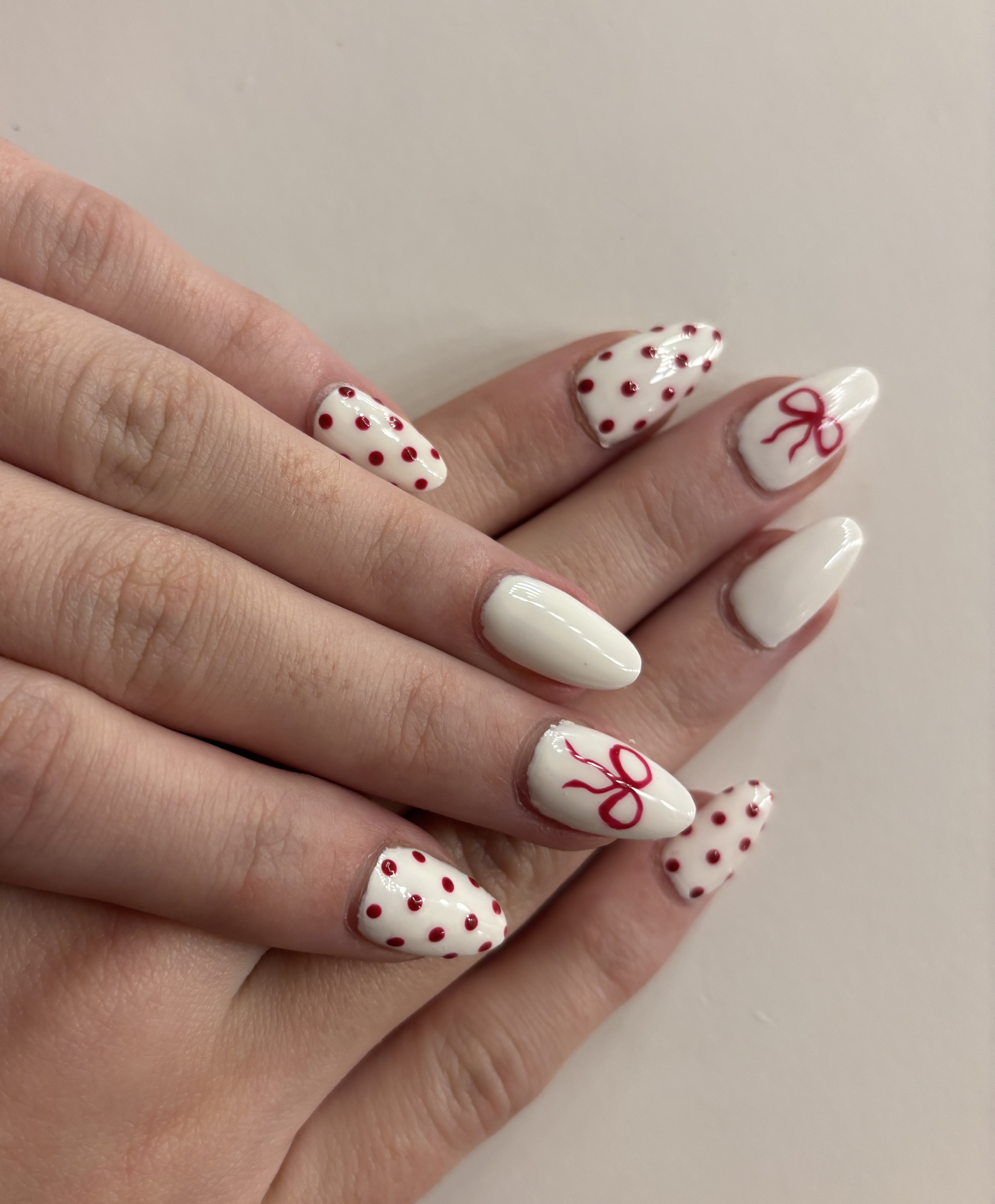 picture I took of nails I did on my friend