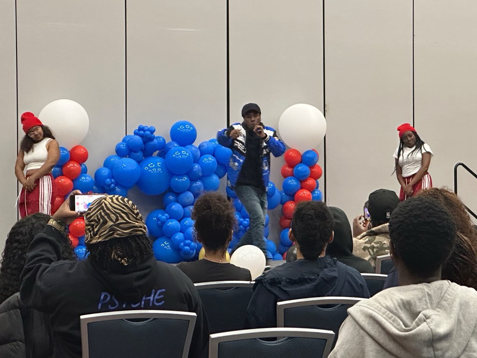 Howard University students performing to Kendrick Lamar’s “HUMBLE”