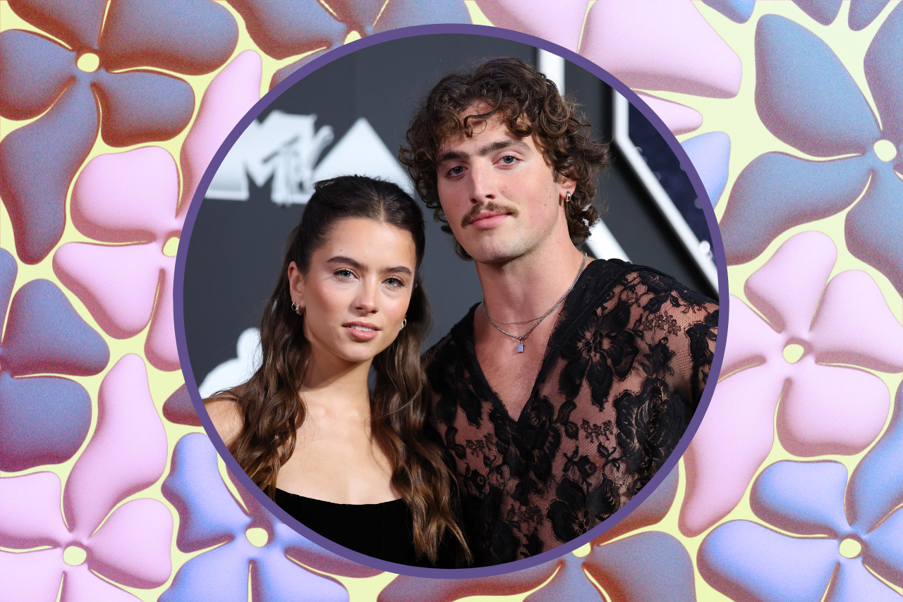 Maggie Thurmon and Benson Boone attending the 2024 MTV Video Music Awards