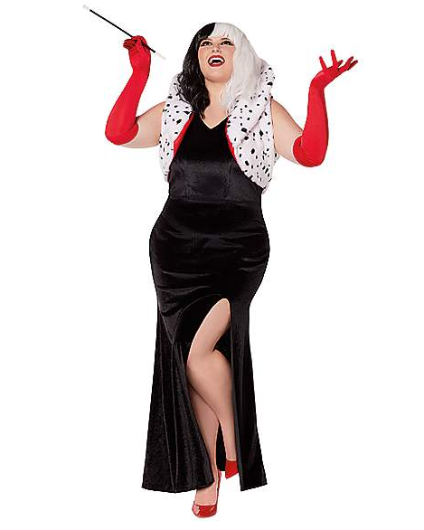 cruella plus size costume