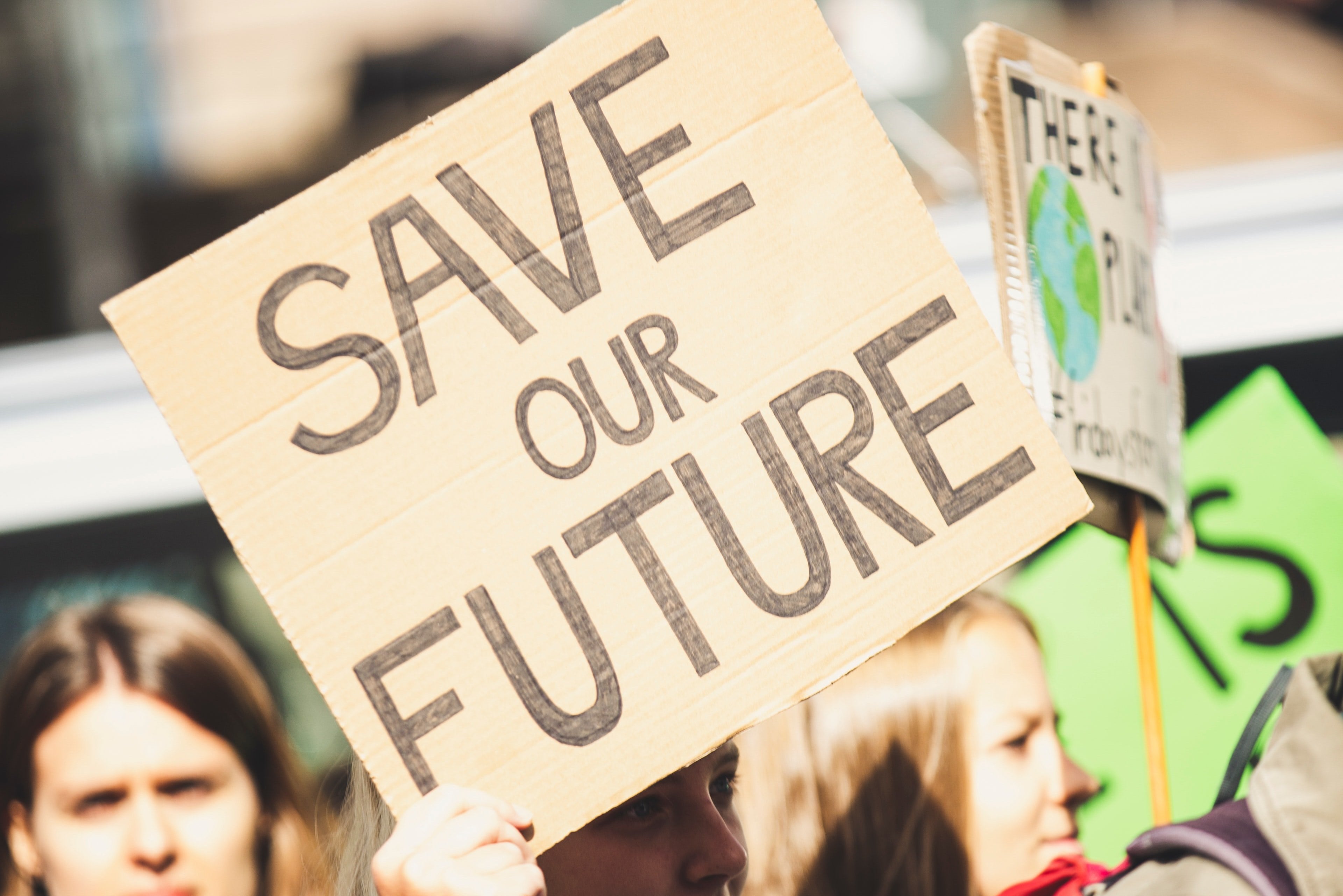 Save The Future Sign How You Can Save a Life
