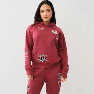 True Religion Branded Boyfriend Hoodie