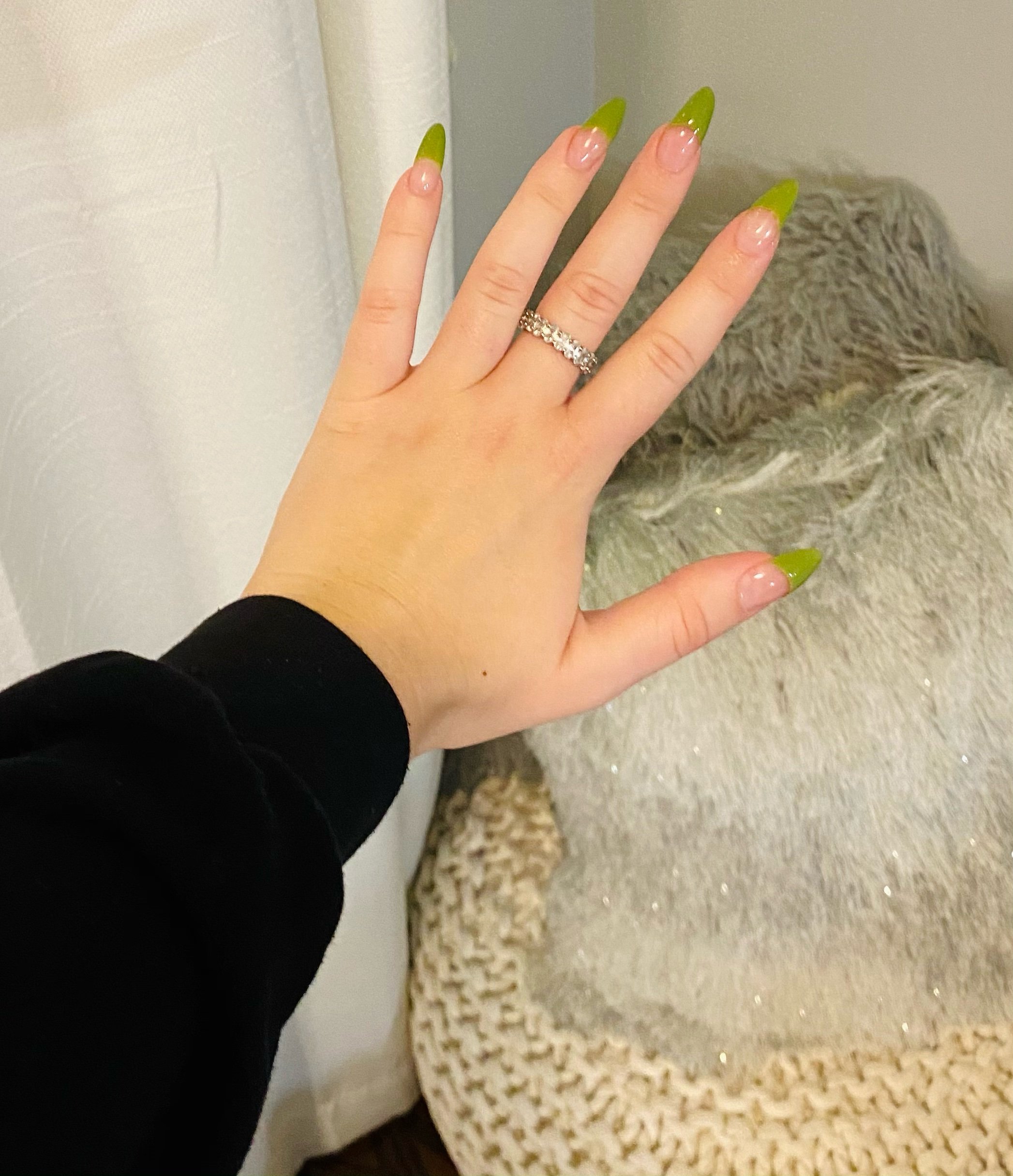 photo of hand, showing nails